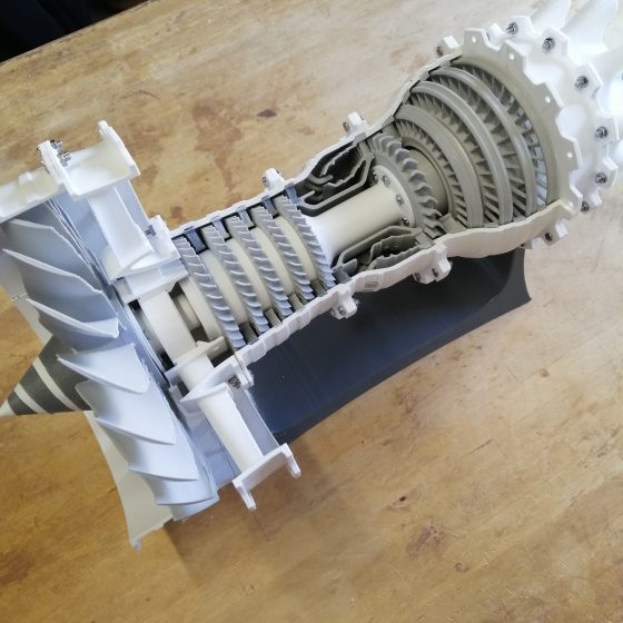 turbine - mécanique - impression 3D - Pro3DTech