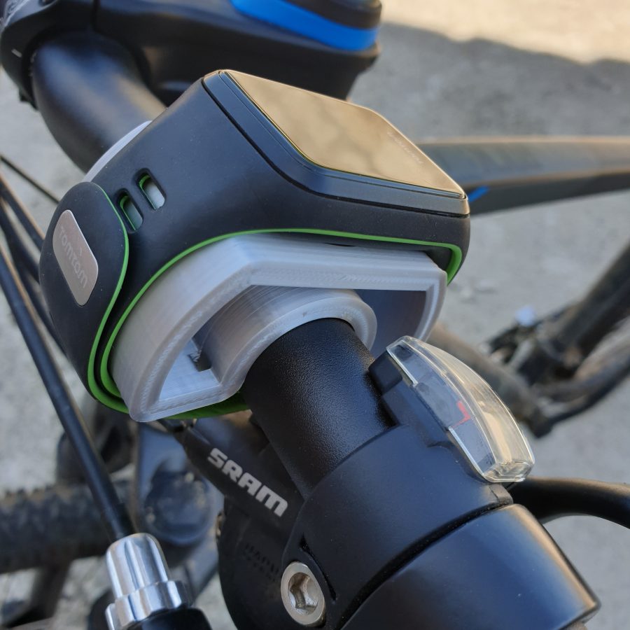 Réalisations 3D -Support montre pour vélo impression 3D - Pro3DTech